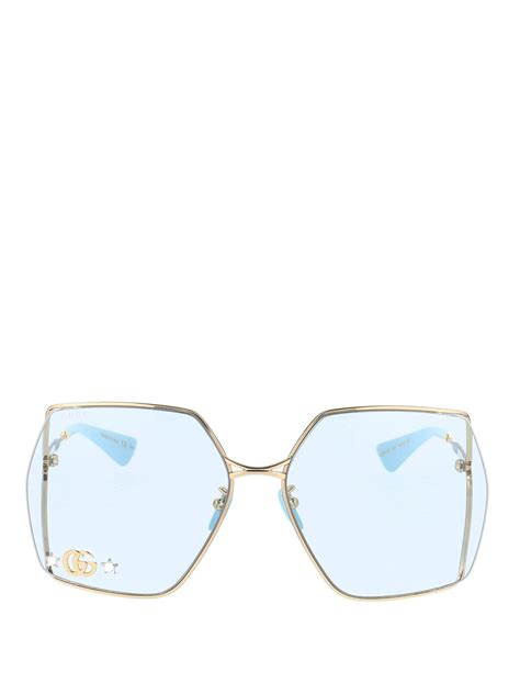 gucci glasses clear lens|gucci clear lens sunglasses.